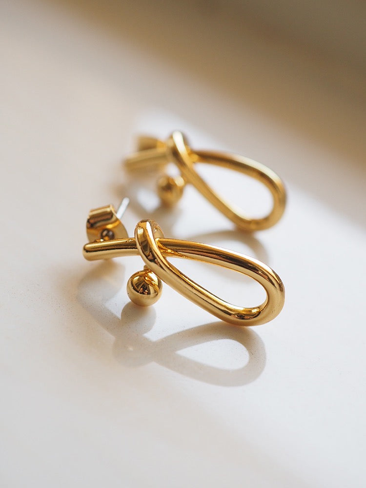Raissa Earrings | 18k Gold Plated