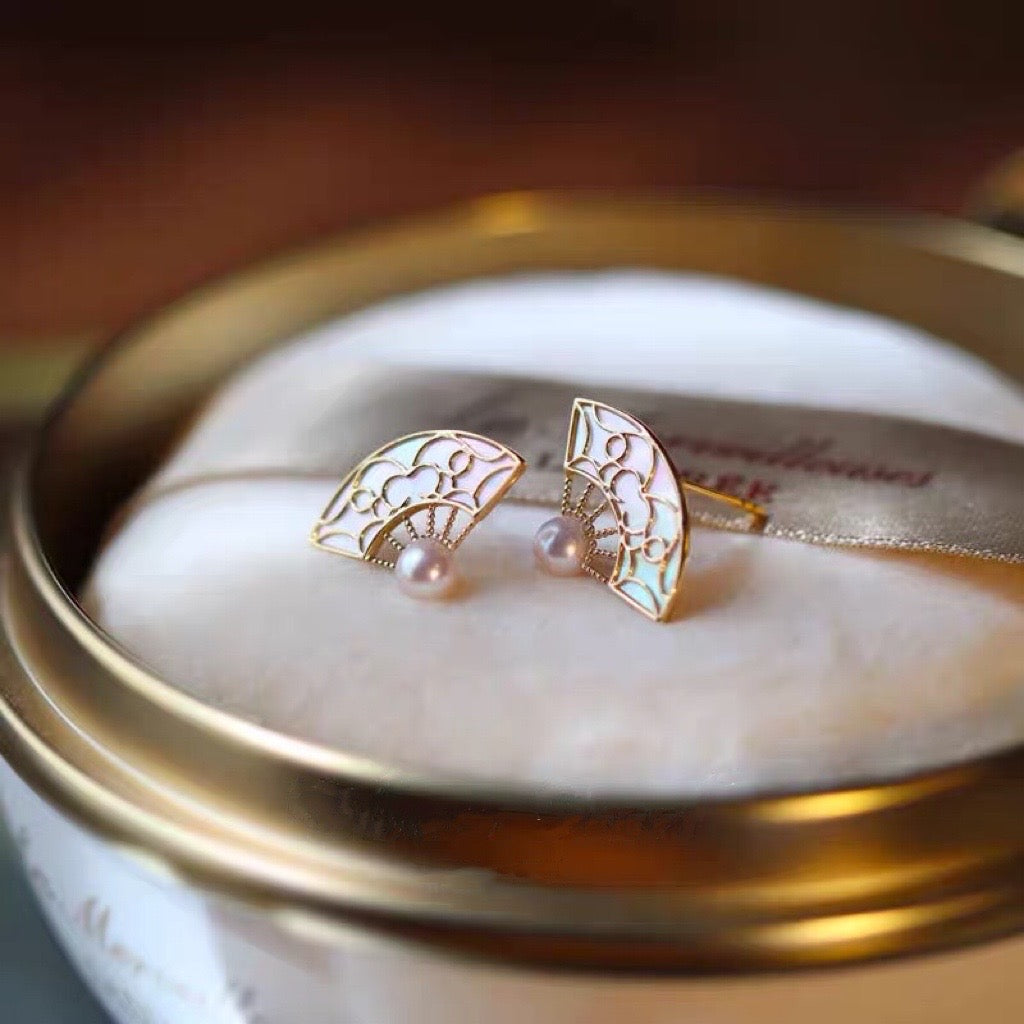 Drucilla Earrings | 24k Gold Plated