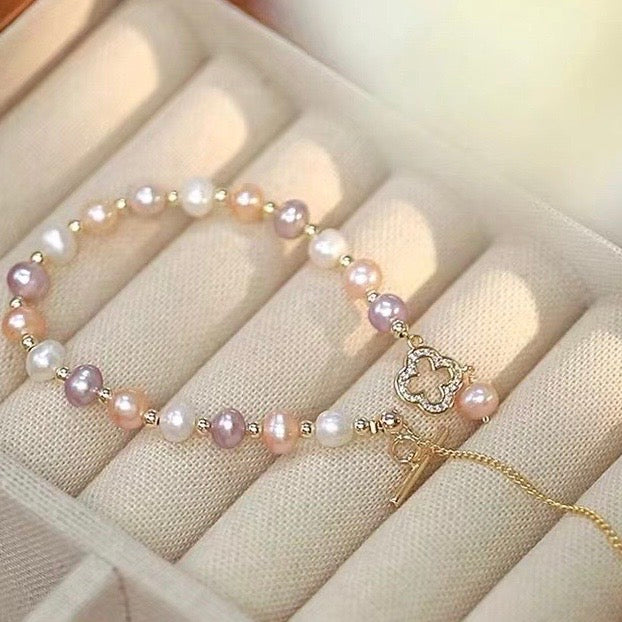 Pixie Pearl Bracelet | 18k Gold Plated