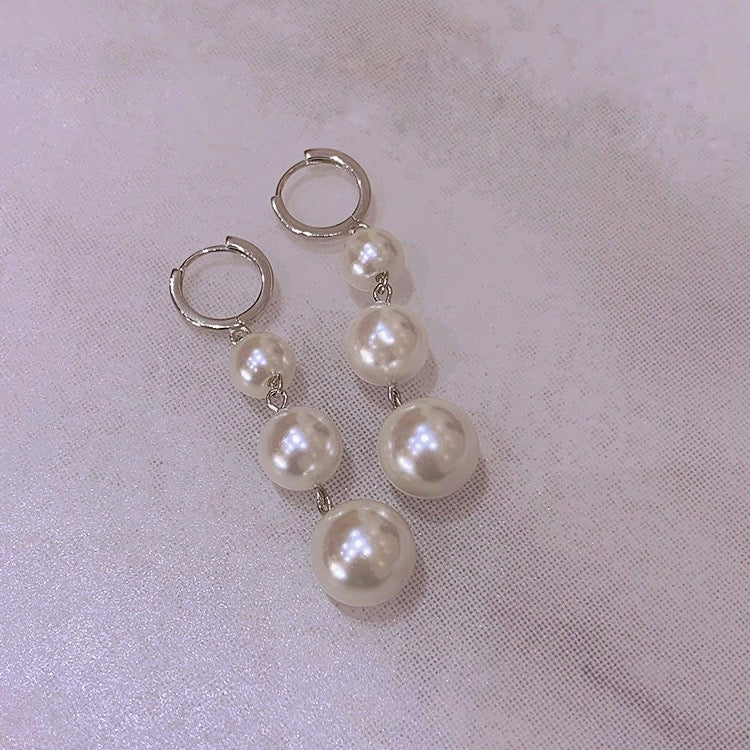 Heidi Pearl Earrings | 18k Gold Plated