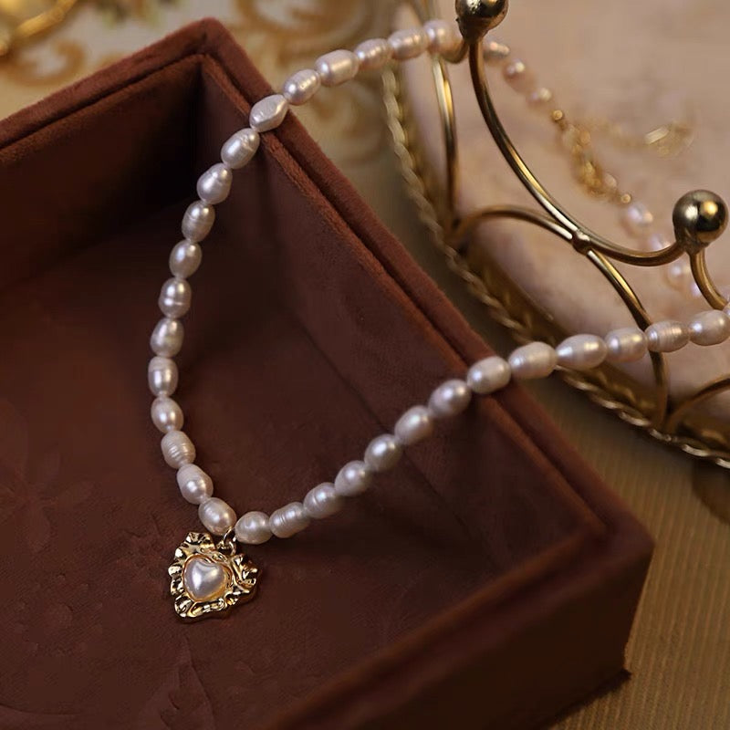 Darby Pearl Necklace | 18k Gold Plated