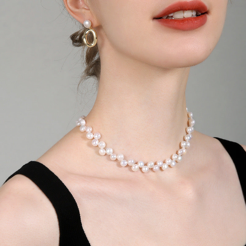 Lola Pearl Necklace | 24k Gold Plated