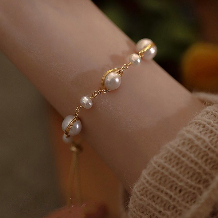 Calliope Pearl Bracelet | 18k Gold Plated