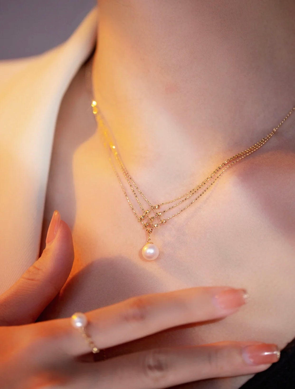 Xenia Necklace | 24k Gold Plated