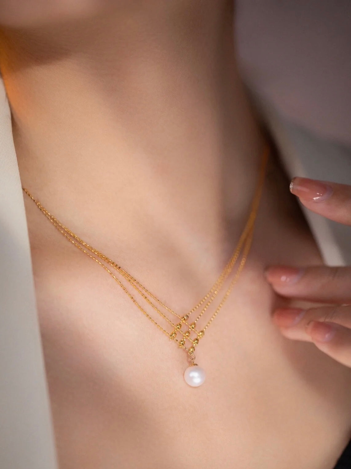 Xenia Necklace | 24k Gold Plated