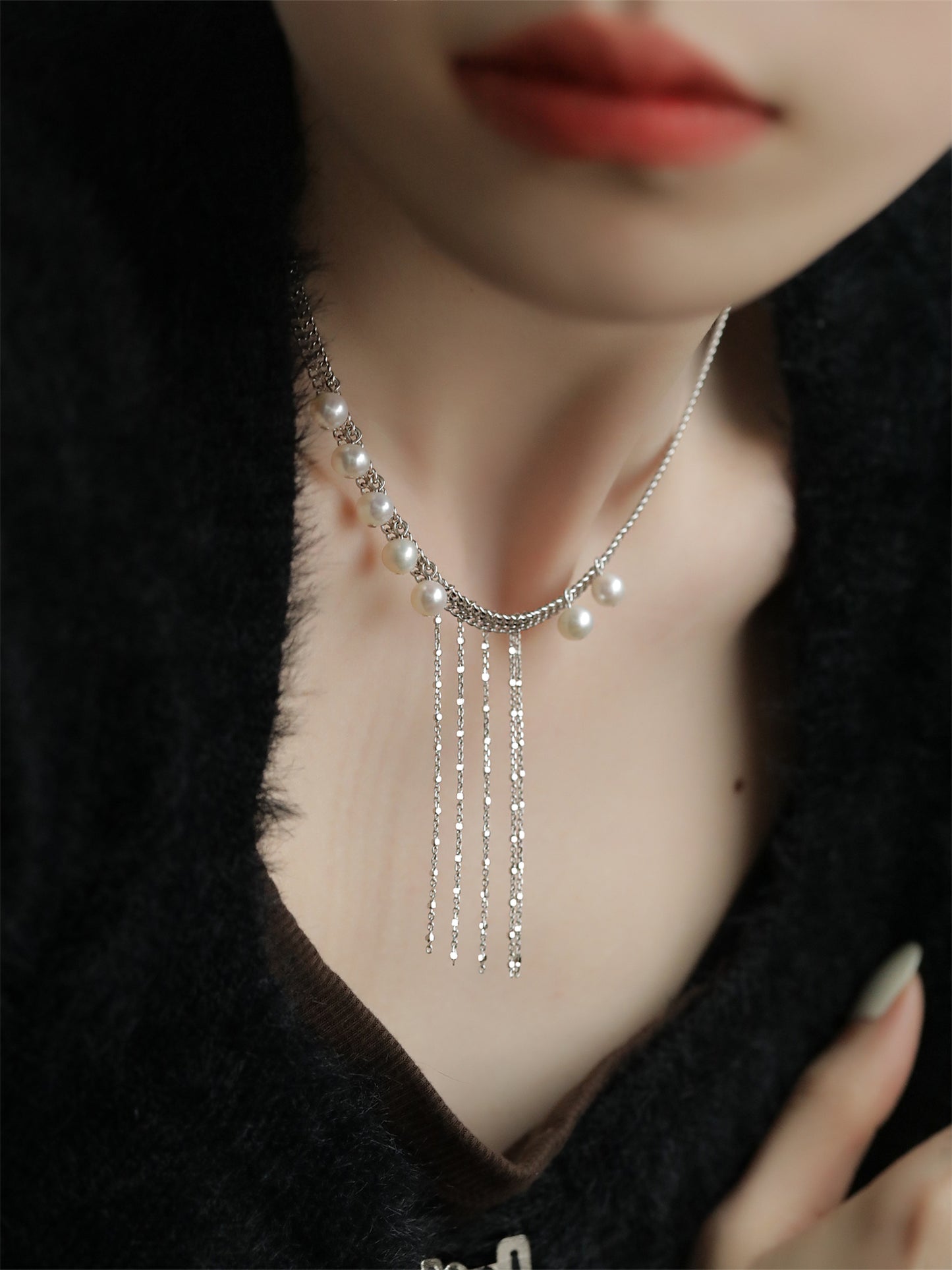 Roxanne Pearl Necklace