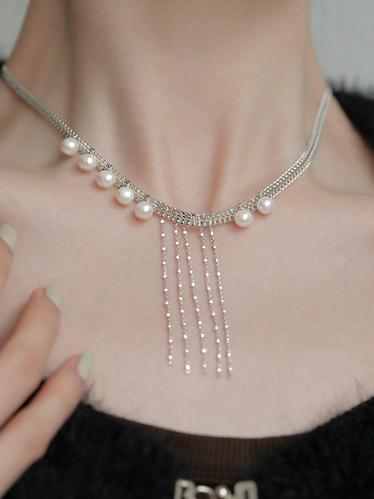 Roxanne Pearl Necklace
