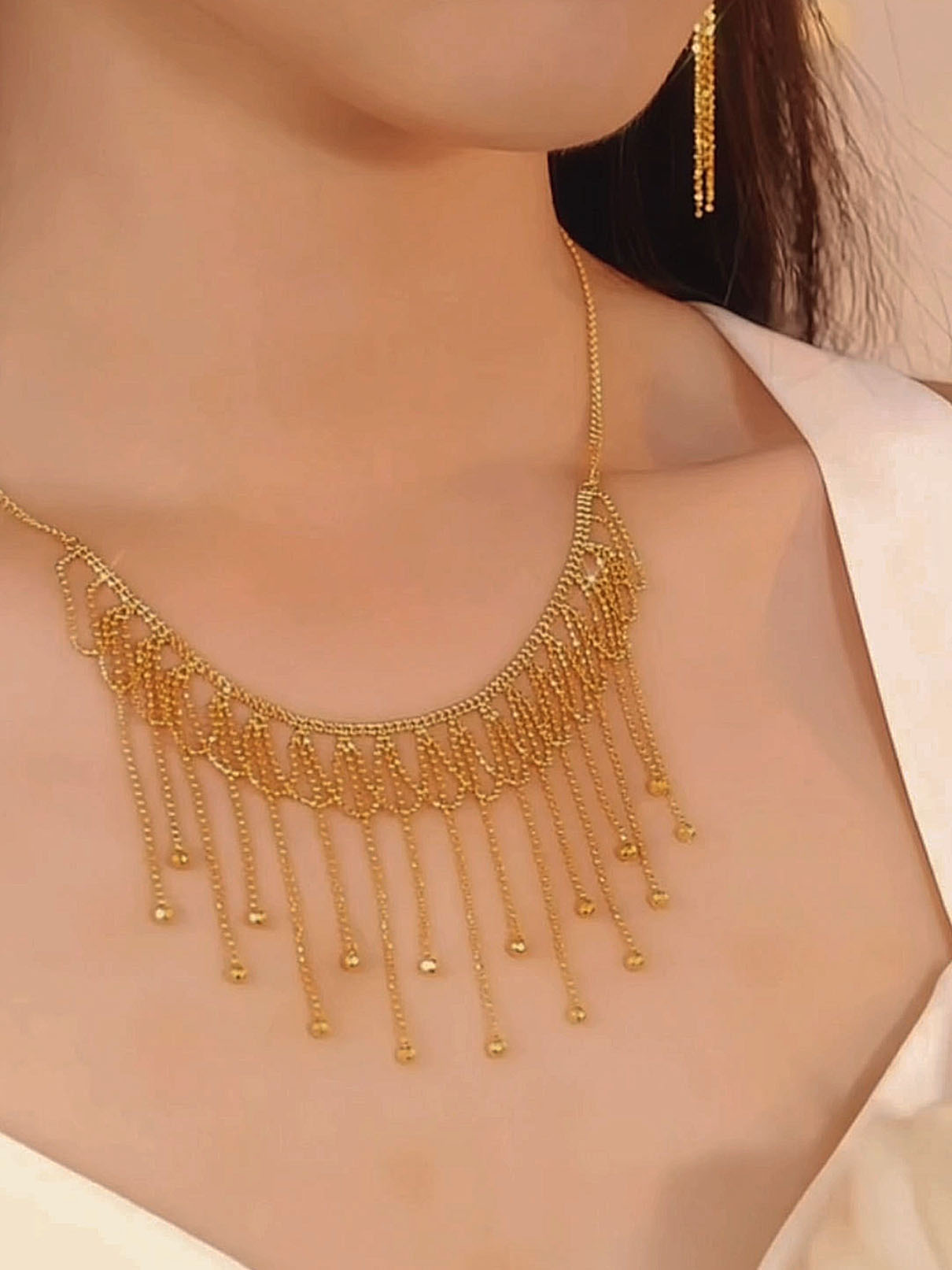 Vianne Necklace | 24k Gold Plated