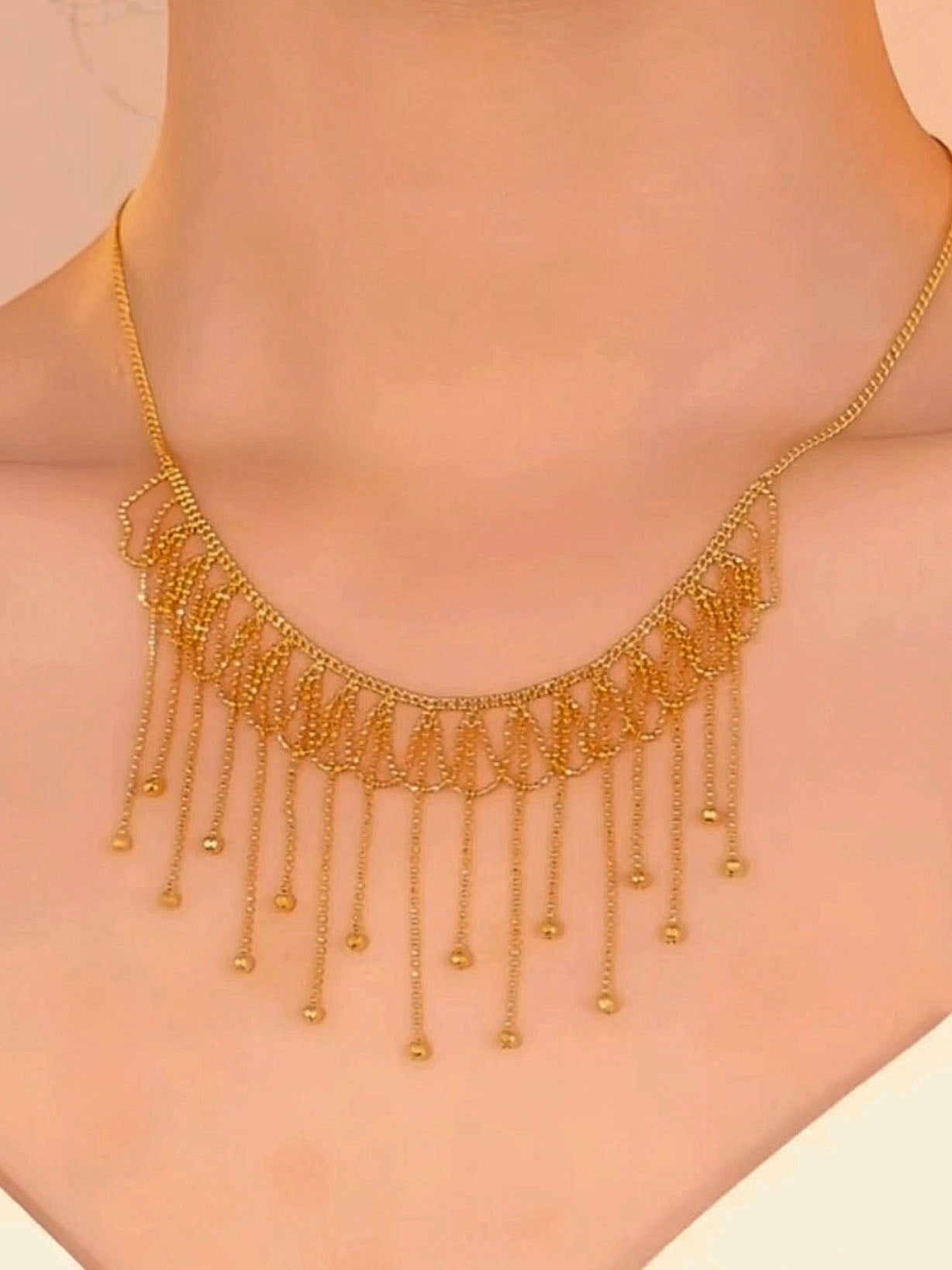 Vianne Necklace | 24k Gold Plated