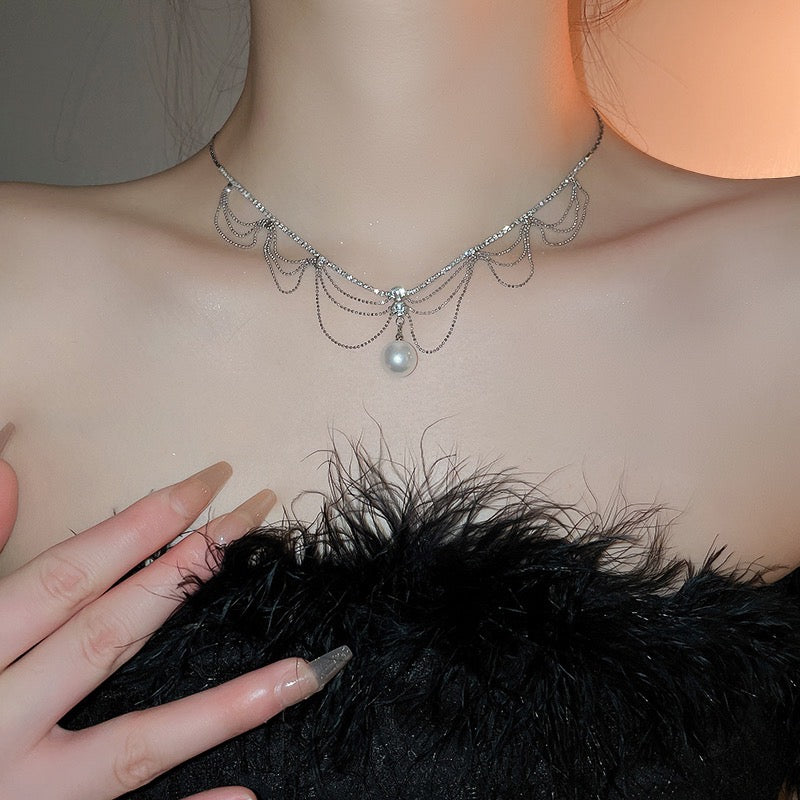 Olivette Necklace | Sterling Silver