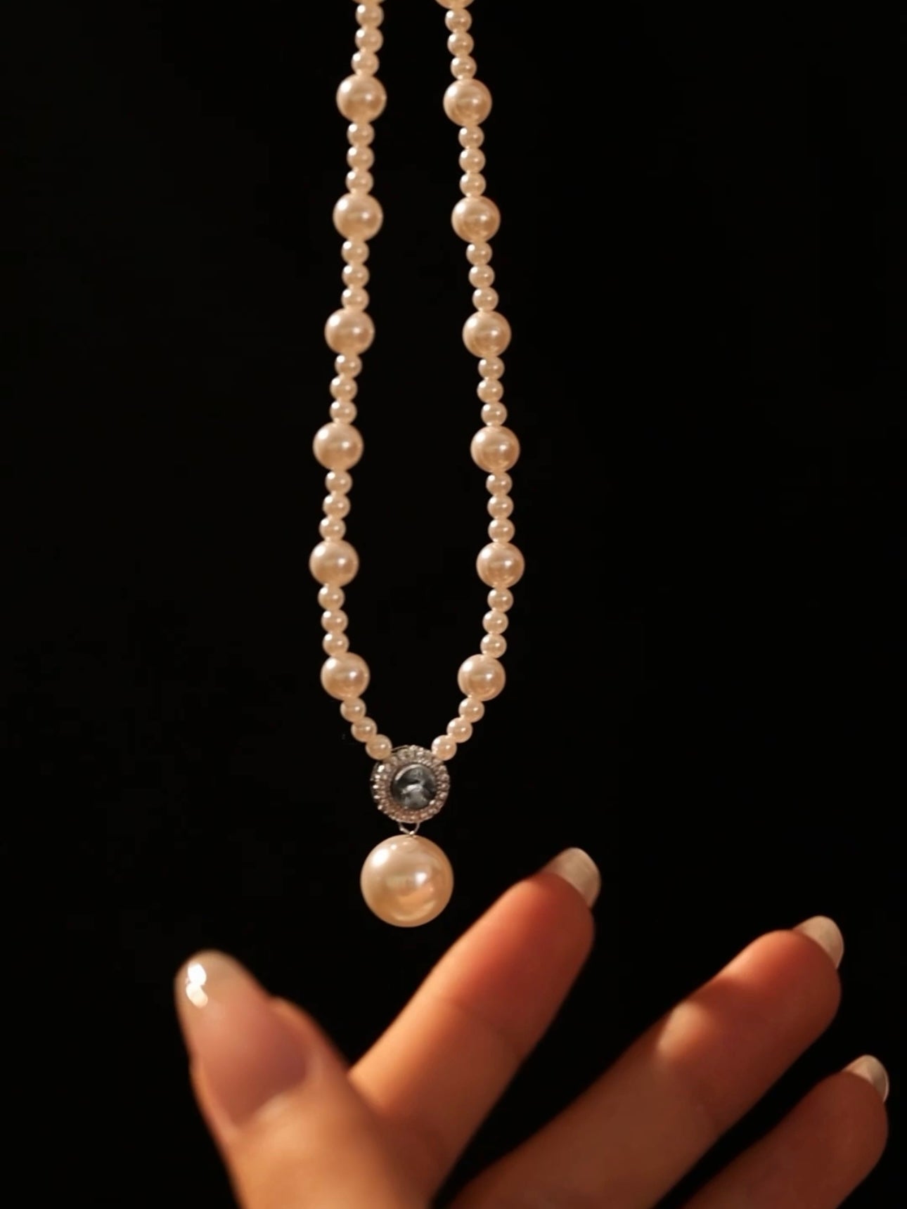 Mariah Pearl Necklace