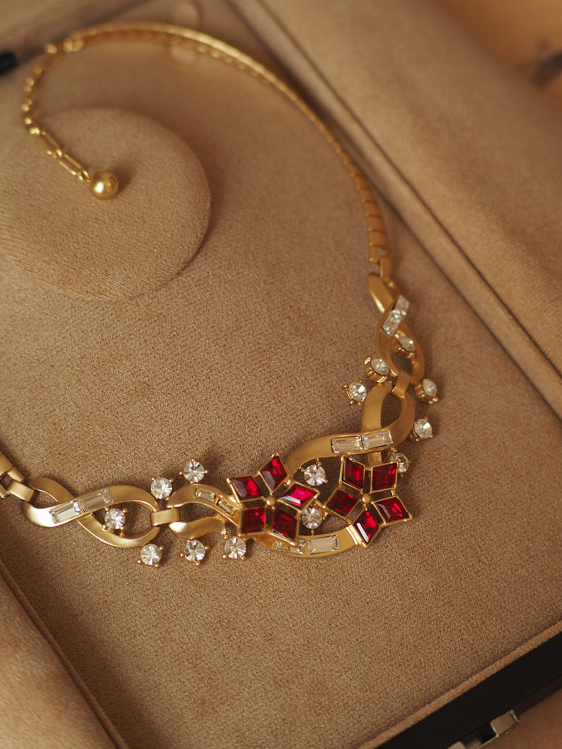 Millicent Necklace | 24k Gold Plated