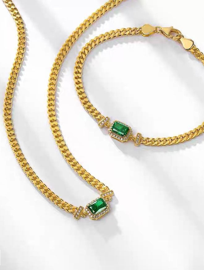 Vera Necklace Set | 24k Gold Plated