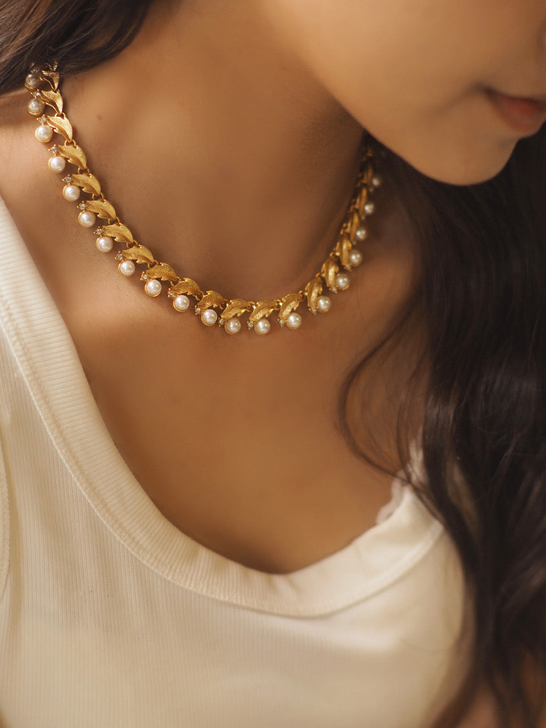 Malinda Necklace | 24k Gold Plated