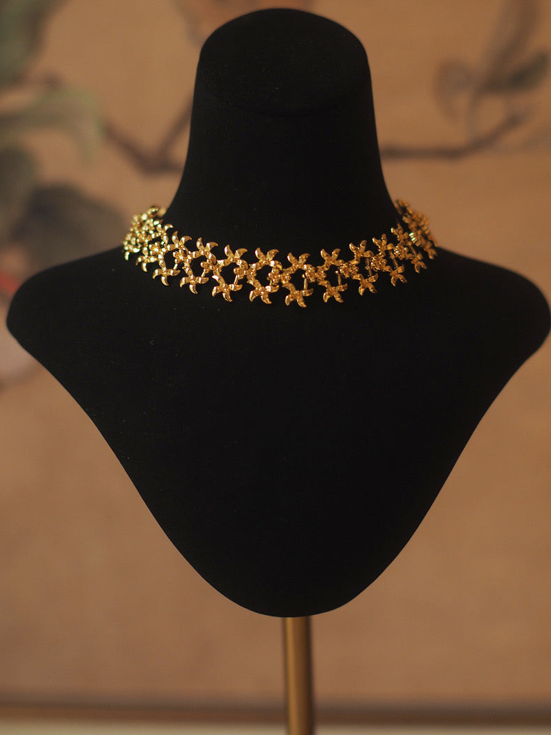 Elinore Necklace Set | 24k Gold Plated