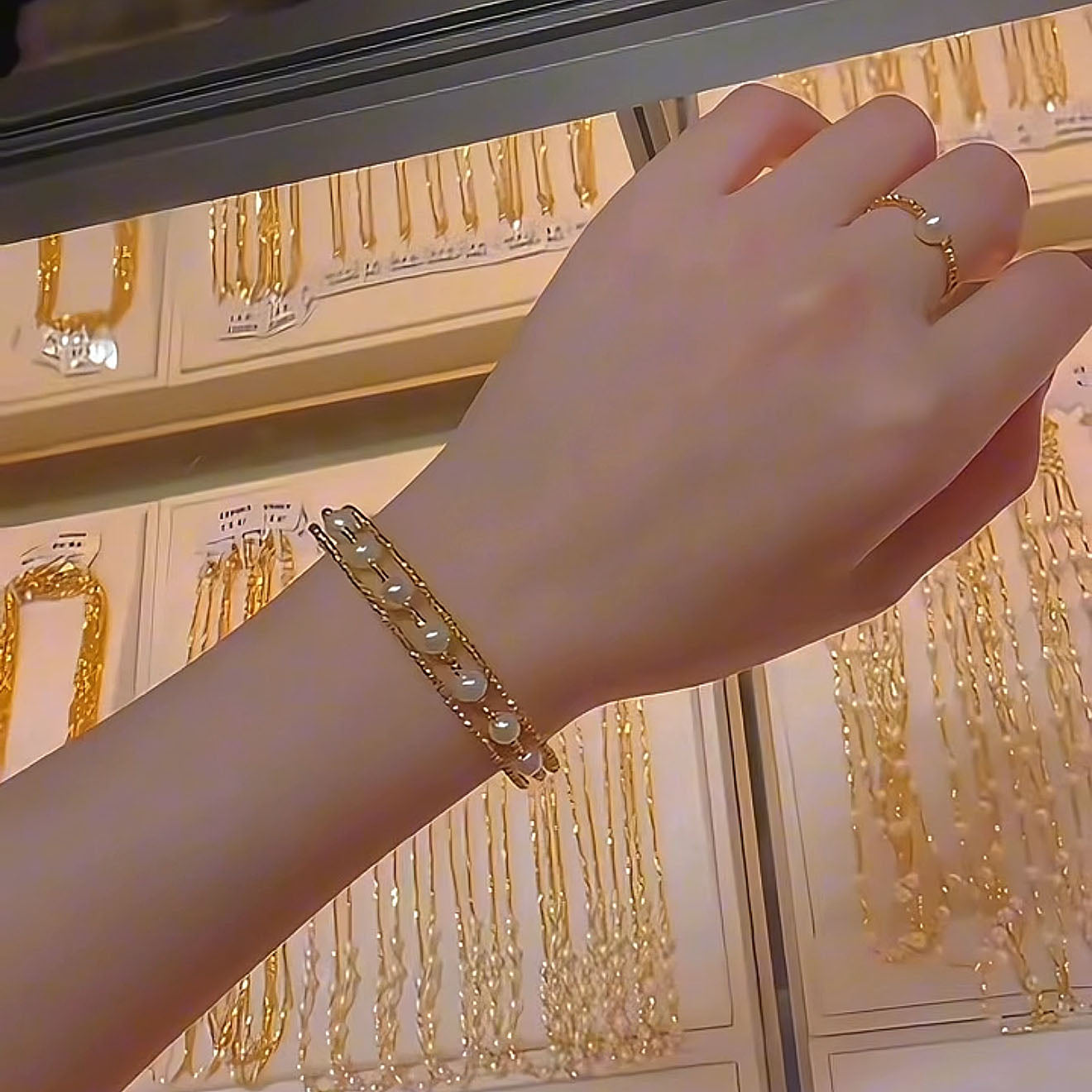 Miriam Bracelet Set | 24k Gold Plated