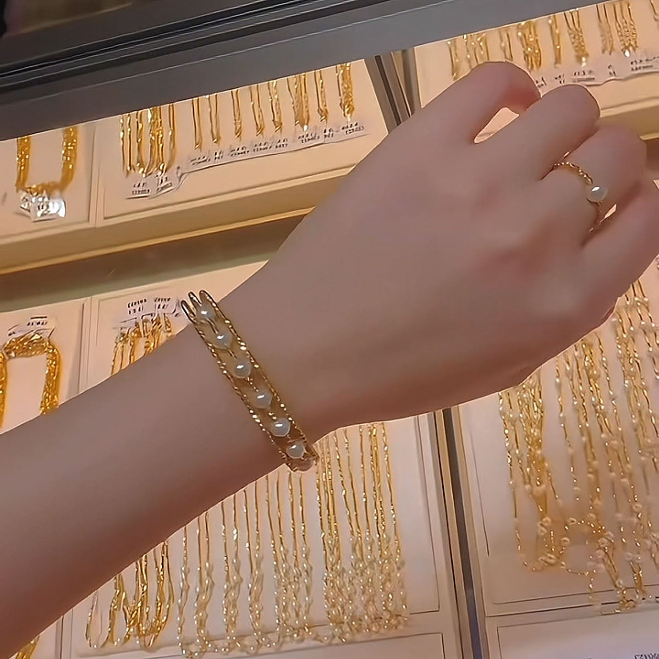Miriam Bracelet Set | 24k Gold Plated