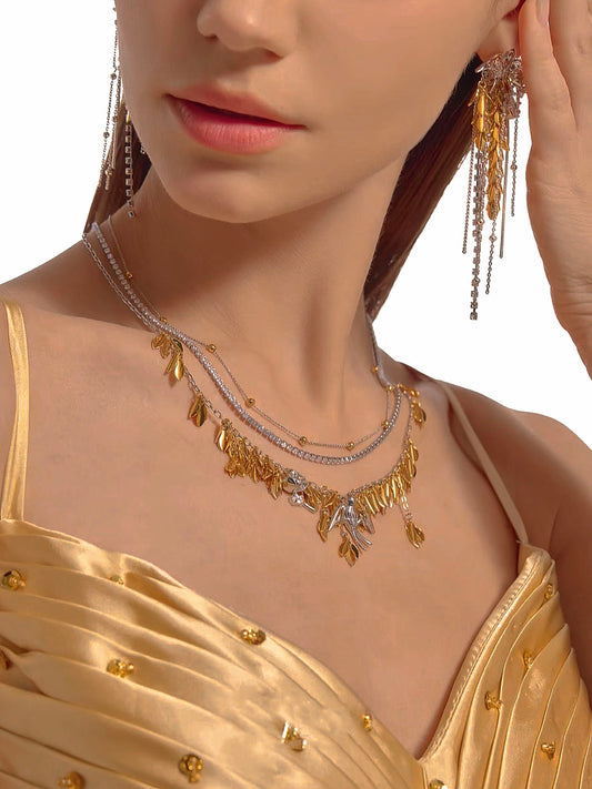 Eileen Necklace Set | 24k Gold Plated