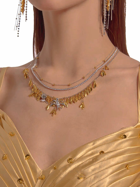 Eileen Necklace Set | 24k Gold Plated