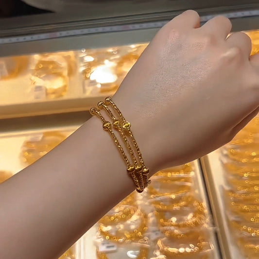 Claire Bracelet | 24k Gold Plated