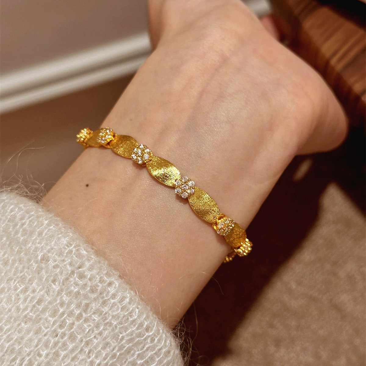 Hattie Bracelet | 24k Gold Plated