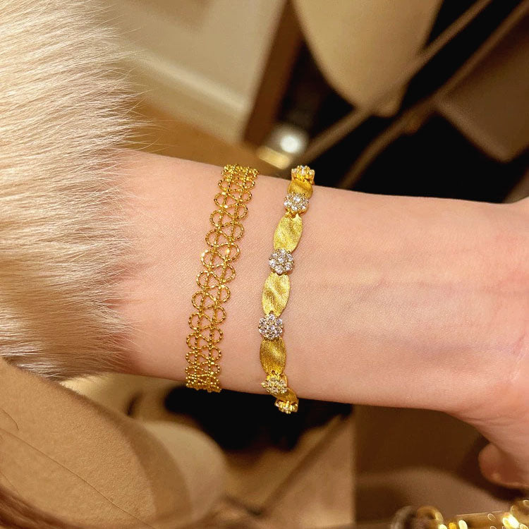 Hattie Bracelet | 24k Gold Plated