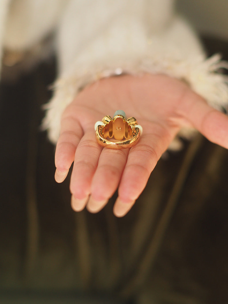 Frankie Ring | 24k Gold Plated