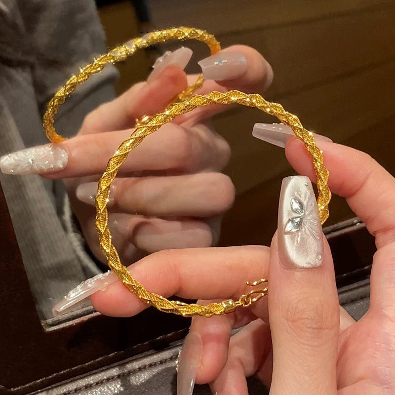 Anika Bracelet | 24k Gold Plated
