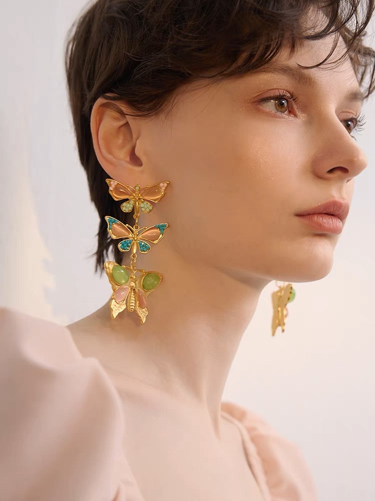 Selma Earrings | 24k Gold Plated