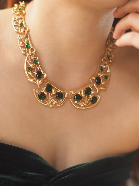 Darina Necklace | 24k Gold Plated