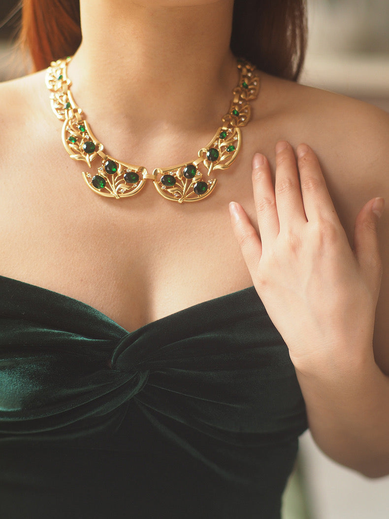 Darina Necklace | 24k Gold Plated