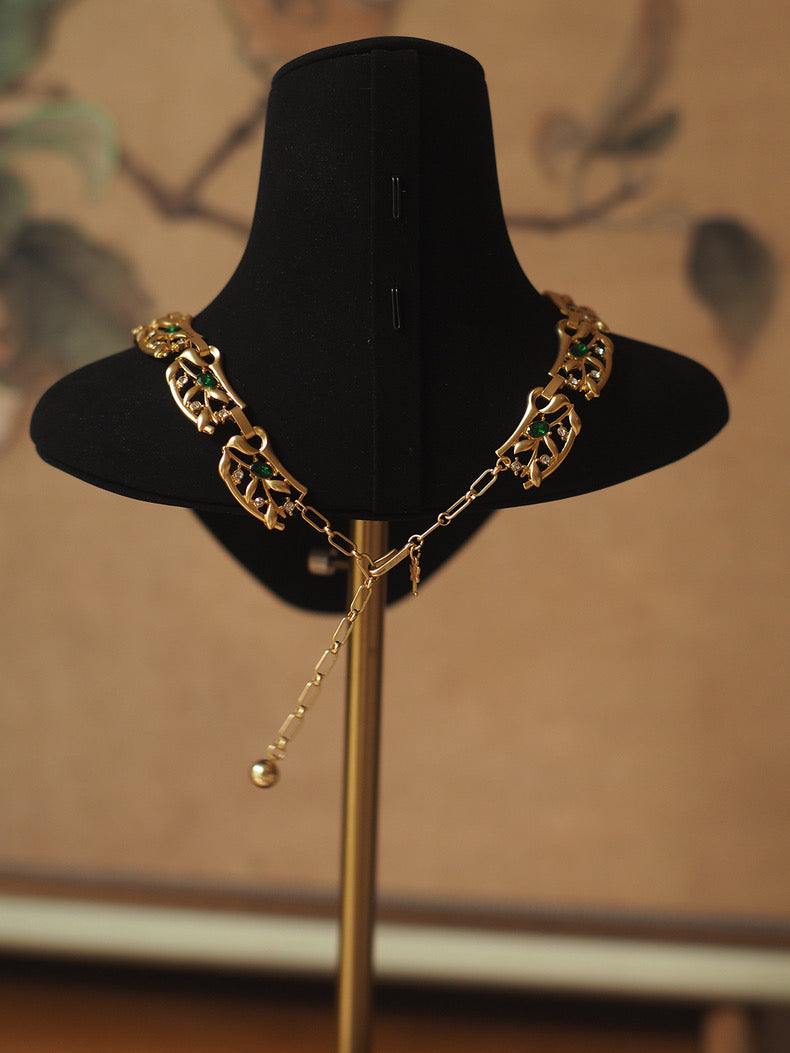 Darina Necklace | 24k Gold Plated