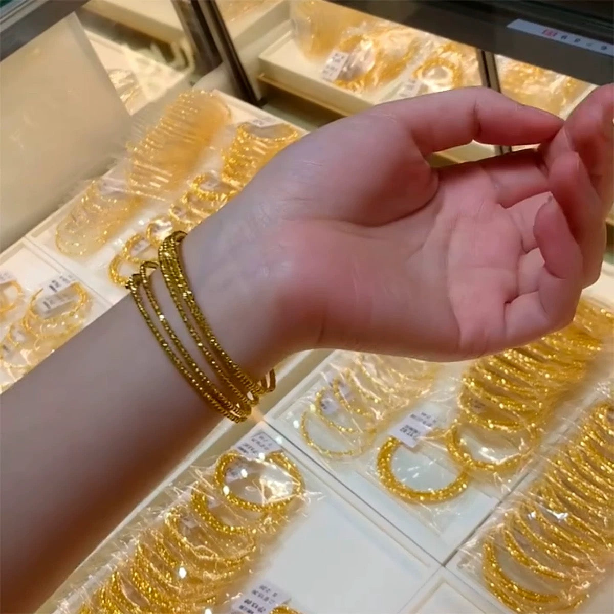 Ophelia Bracelet Set | 24k Gold Plated