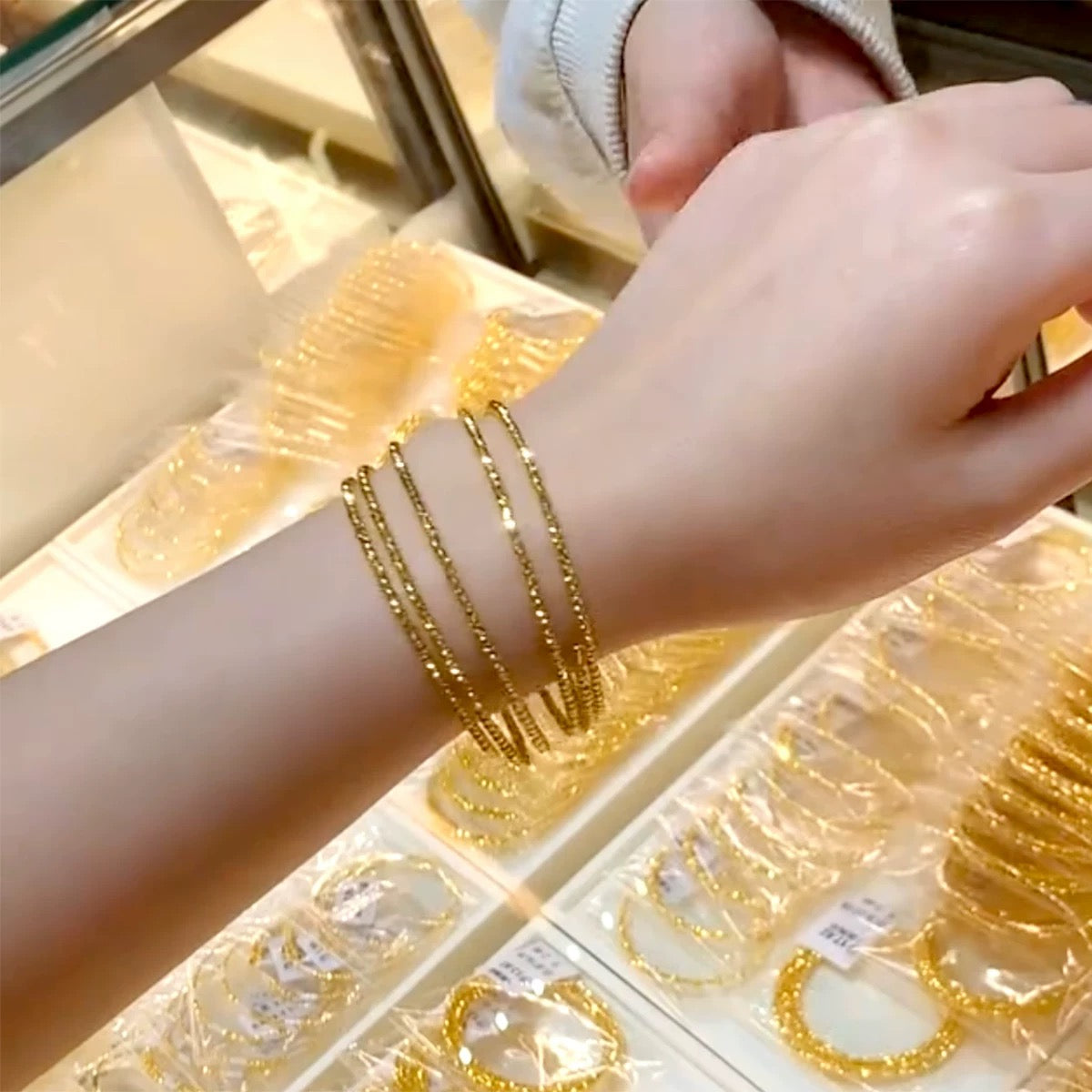 Ophelia Bracelet Set | 24k Gold Plated
