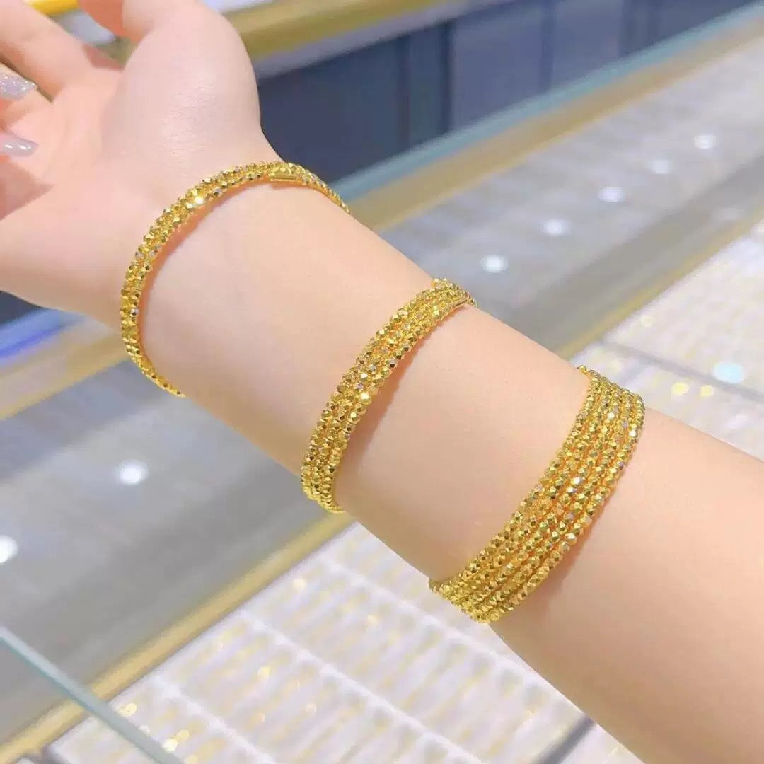 Ophelia Bracelet Set | 24k Gold Plated