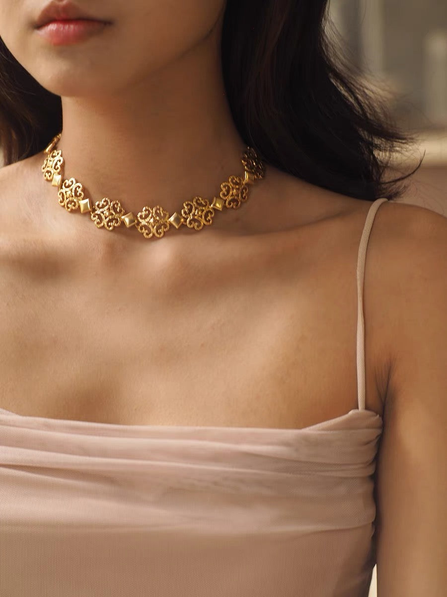 Irene Necklace | 24k Gold Plated