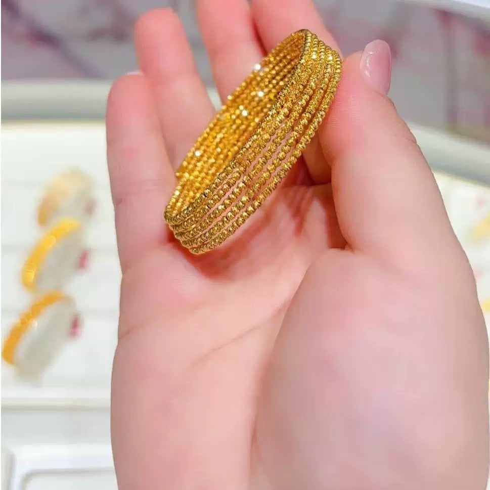 Ophelia Bracelet Set | 24k Gold Plated