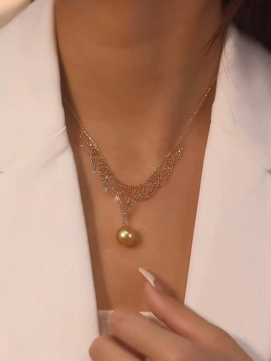 AMELIA NECKLACE GOLD main image 0