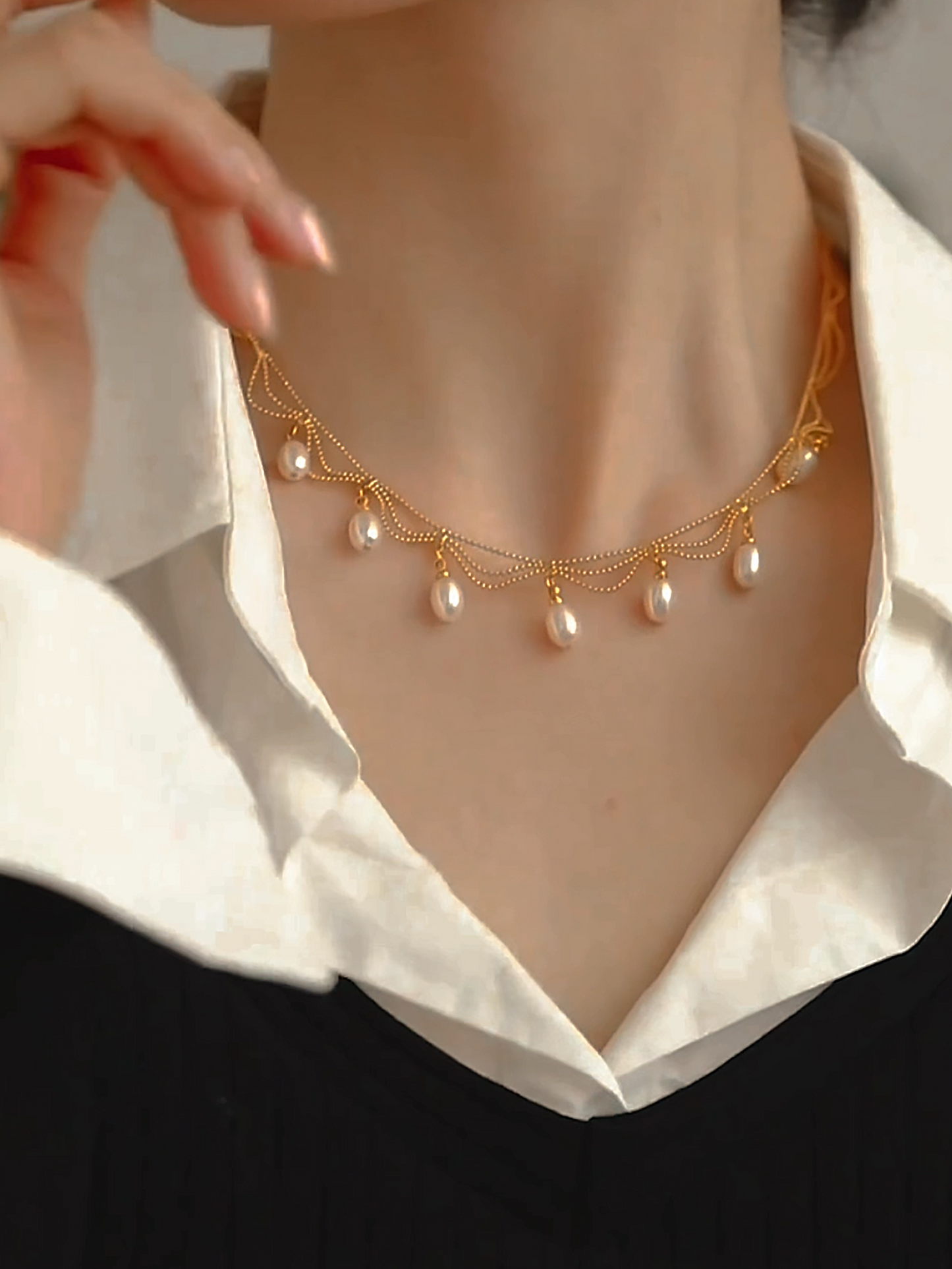 Pallas Necklace | 24k Gold Plated