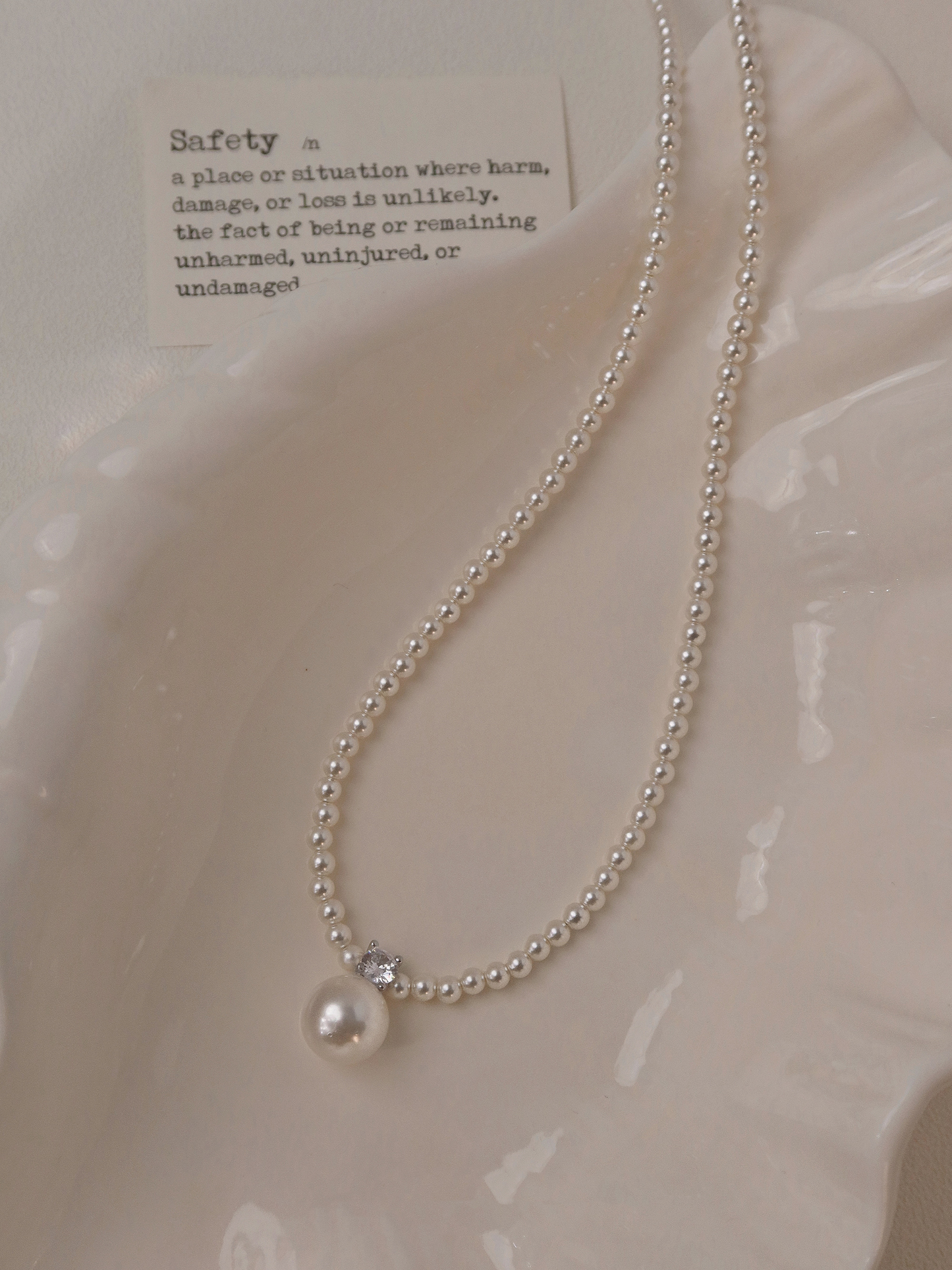Maude Pearl Necklace