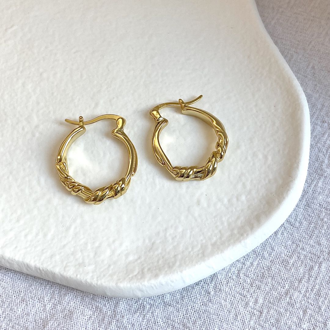 Athena Earrings | 18k Gold Plated