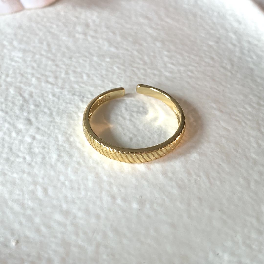 Eudora Ring  | 18k Gold Plated
