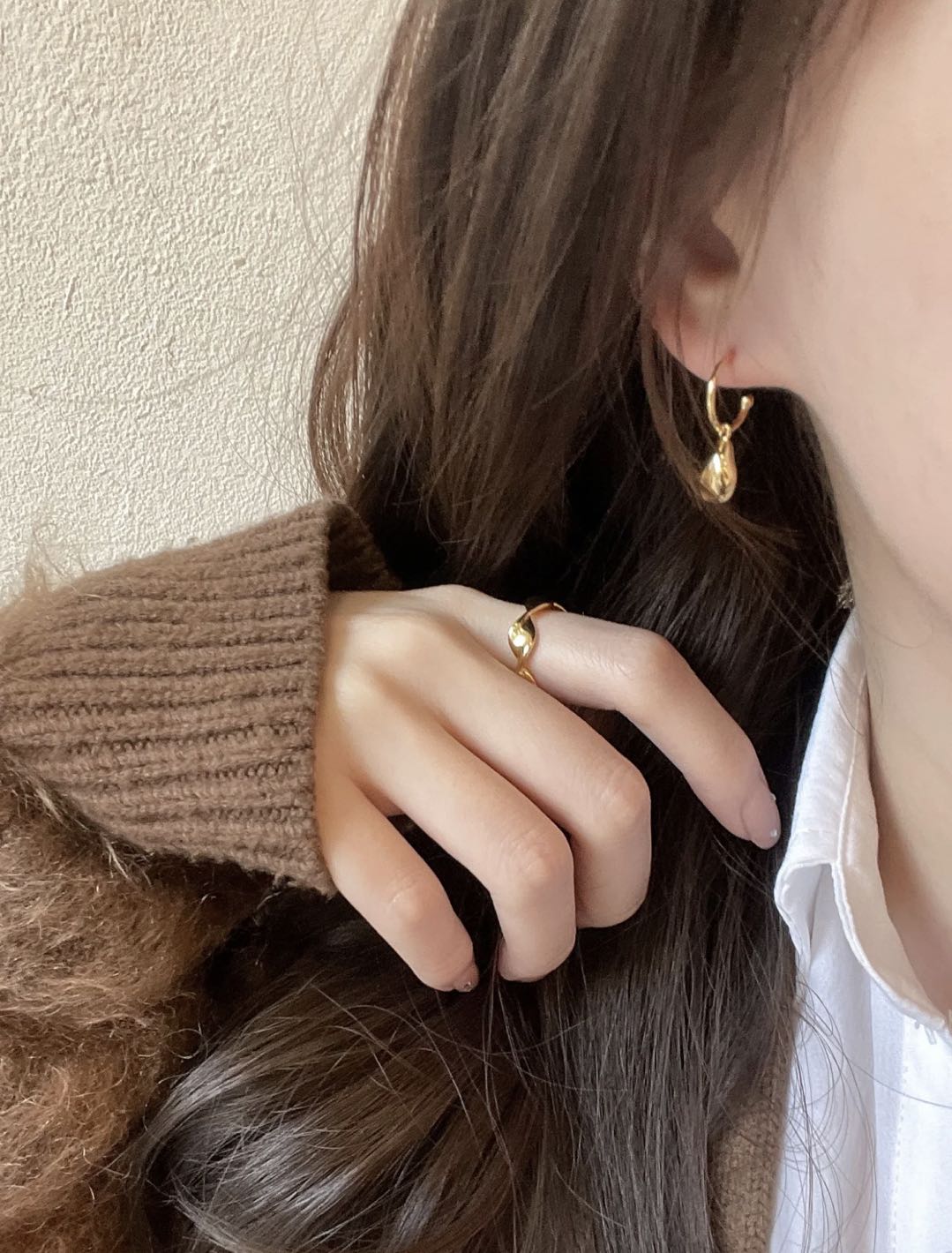 Psyche Earrings | 18k Gold Plated