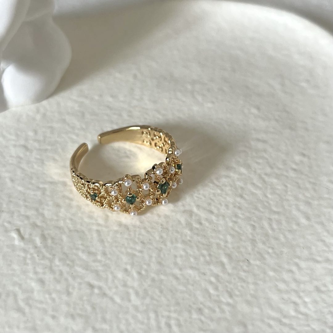 Minta Ring | 18k Gold Plated