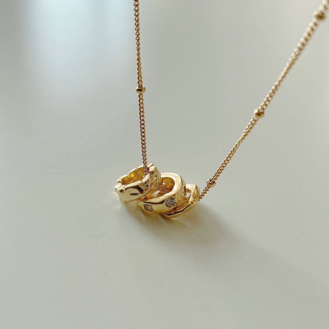 Cora Necklace | 18k Gold Plated