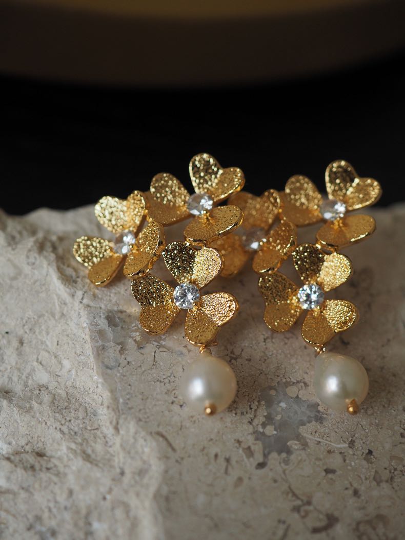 Talieya Earrings | 18k Gold Plated