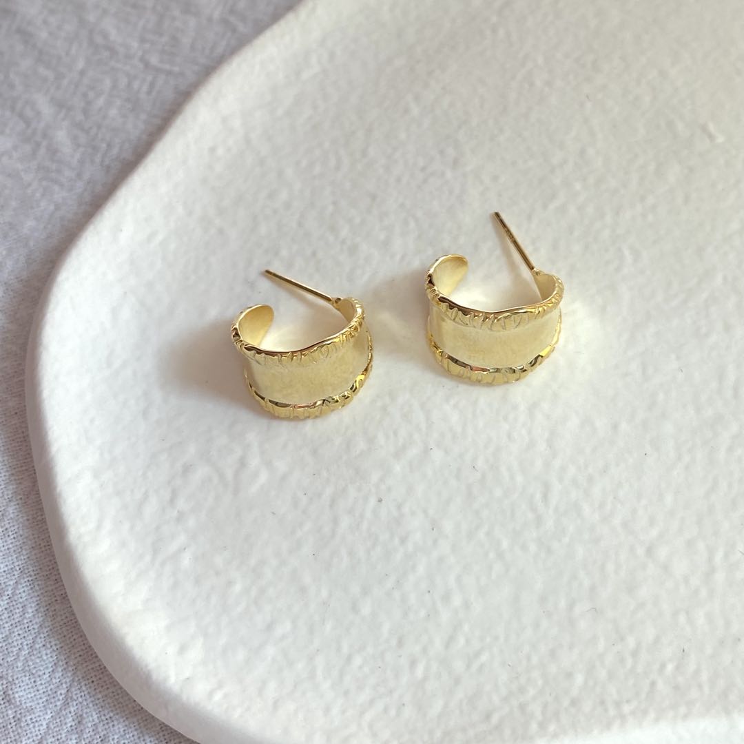 Xanthia Earrings |  18k Gold Plated