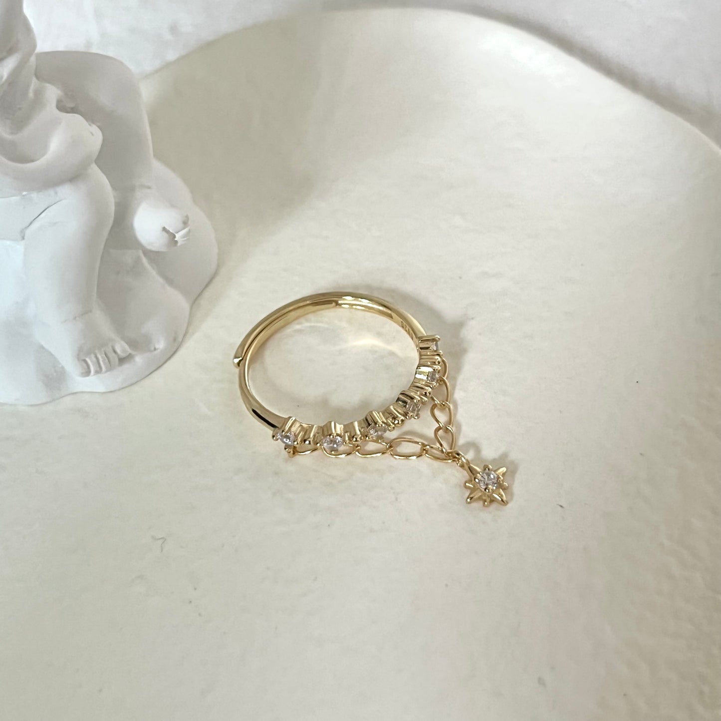 Kara Ring | 18k Gold Plated