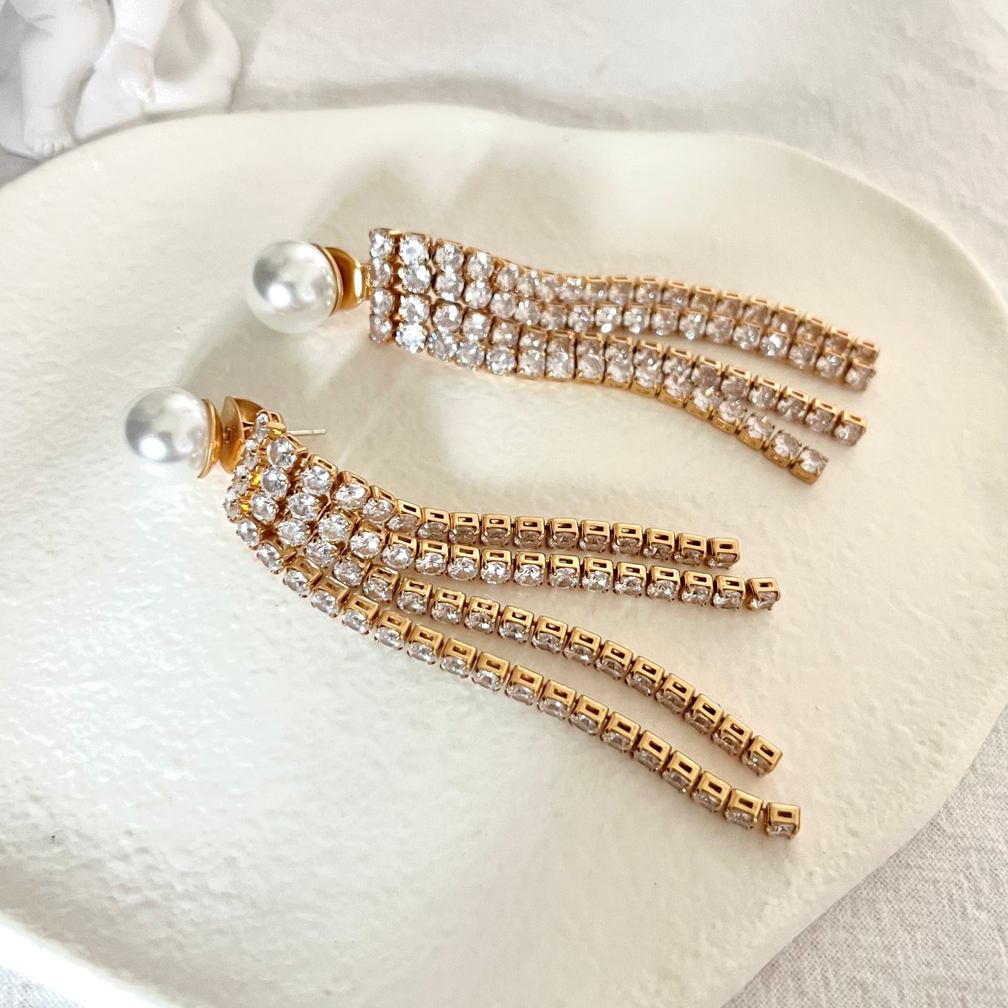 Della Earrings | 18k Gold Plated
