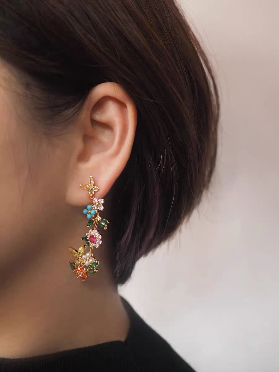 Pirene Earrings | 18k Gold Plated